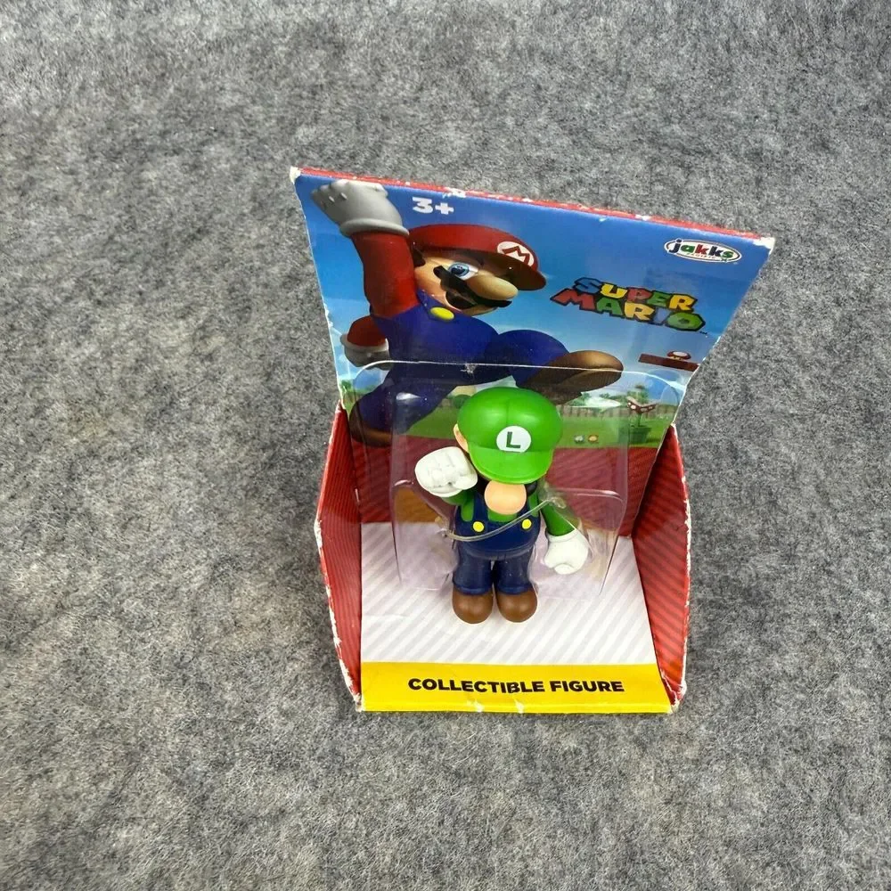 Luigi World of Nintendo Collectible‎ Figure by JAKKS Pacific Super Mario 40106